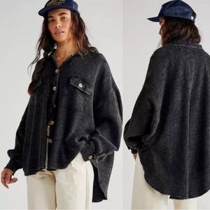 Free People One Scout Jacket Black size M